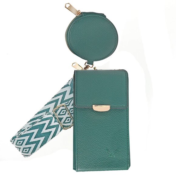 Artizanni Womens Crossbody Wallet Phone Case, Vegan Leather Fashion Bag Shoulder - Picture 4 of 5